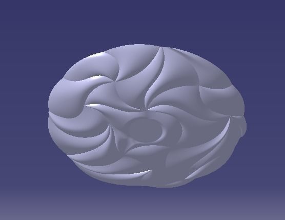 bamboo large plate suitable for print and produce 3D print model_4