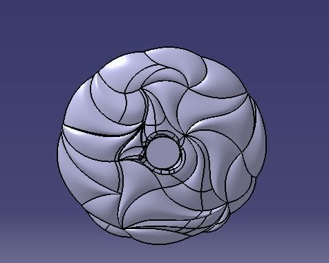 bamboo large plate suitable for print and produce 3D print model_14