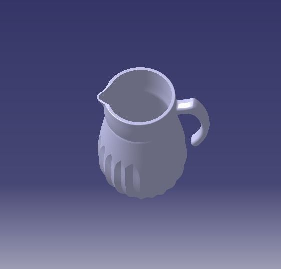 arrow jug best for 3d printing and producing 3D print model_1