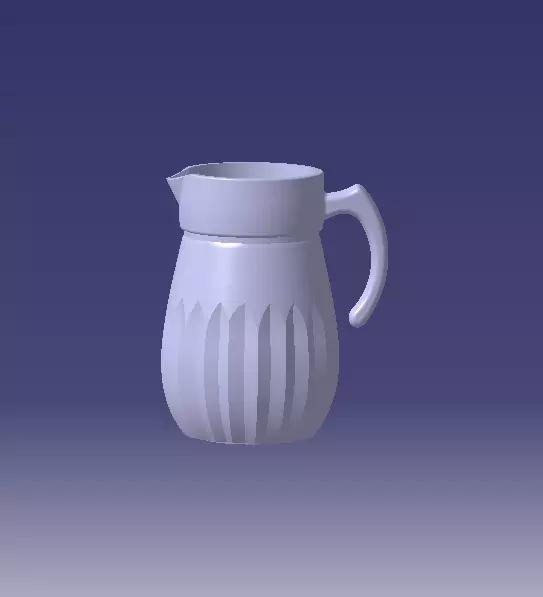 arrow jug best for 3d printing and producing 3D print model_0