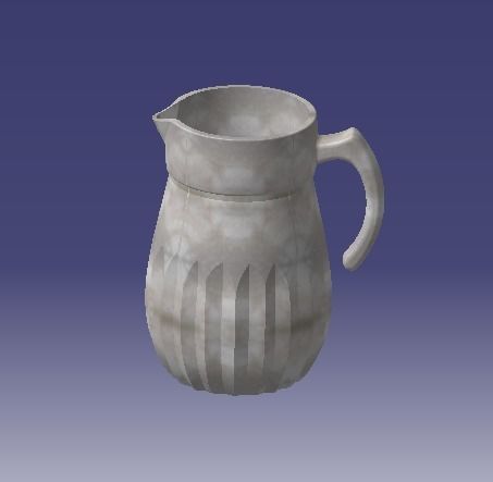 arrow jug best for 3d printing and producing 3D print model_2