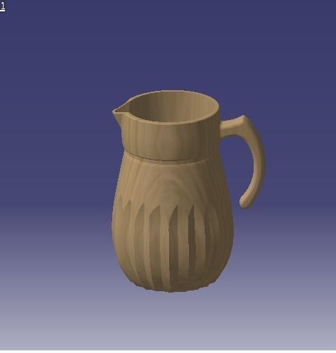 arrow jug best for 3d printing and producing 3D print model_4