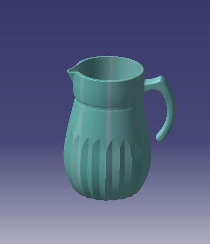 arrow jug best for 3d printing and producing 3D print model_3