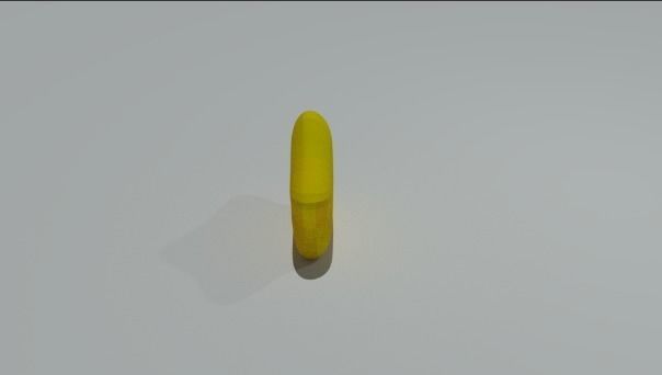 Rundes Stern Modell Low-poly 3D model_5