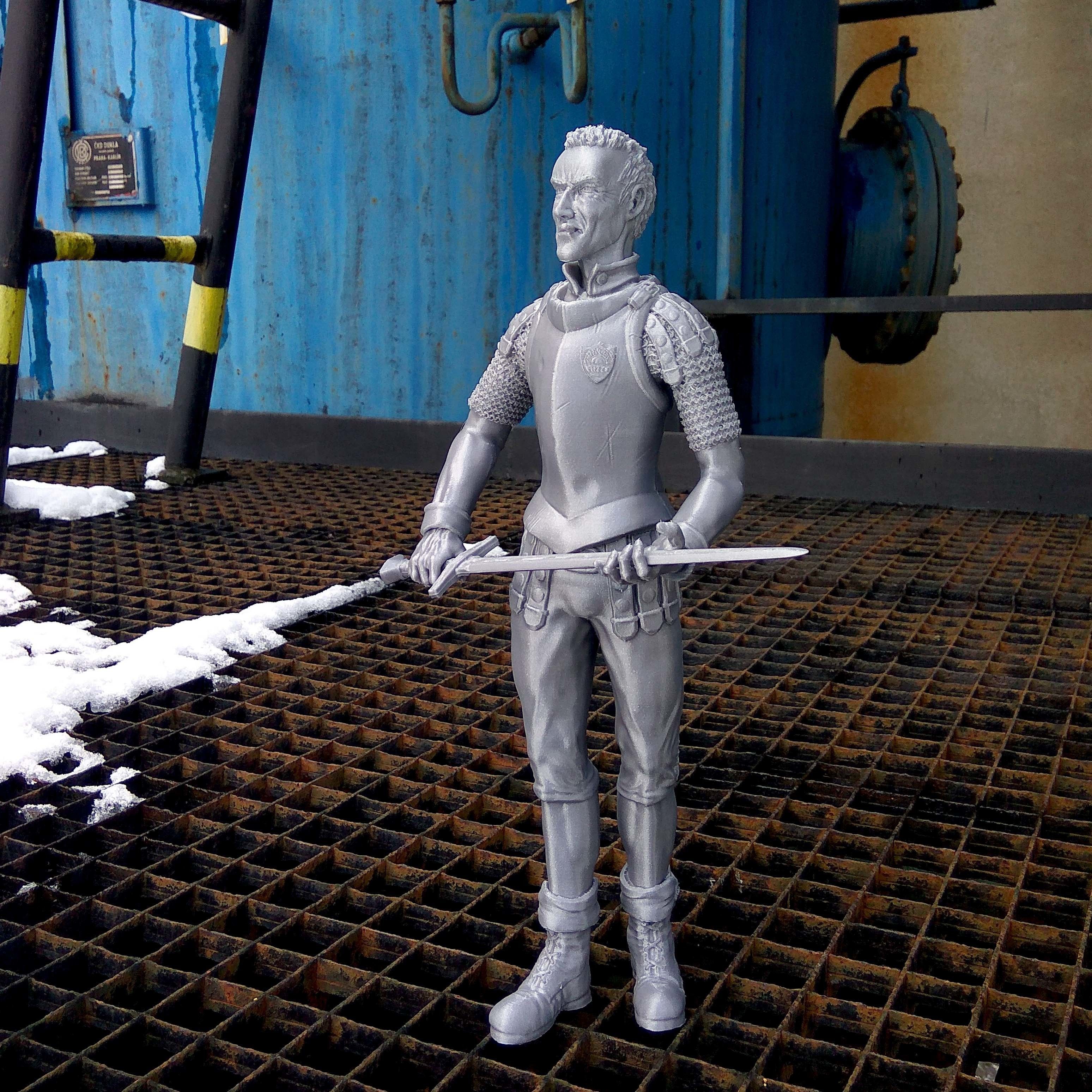 Samuel Vimes - Discworld - 3D print ready 3D print model_7
