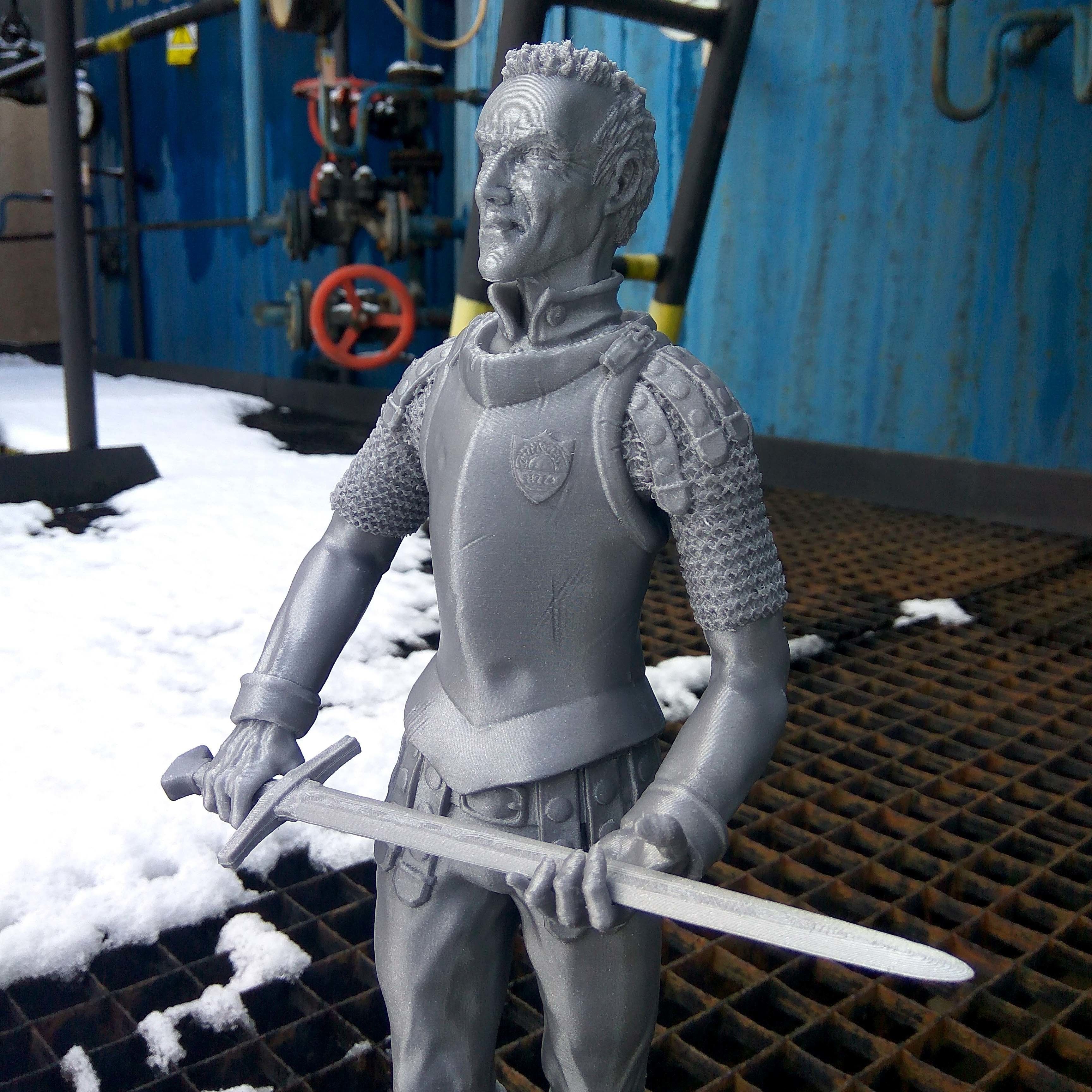 Samuel Vimes - Discworld - 3D print ready 3D print model_3