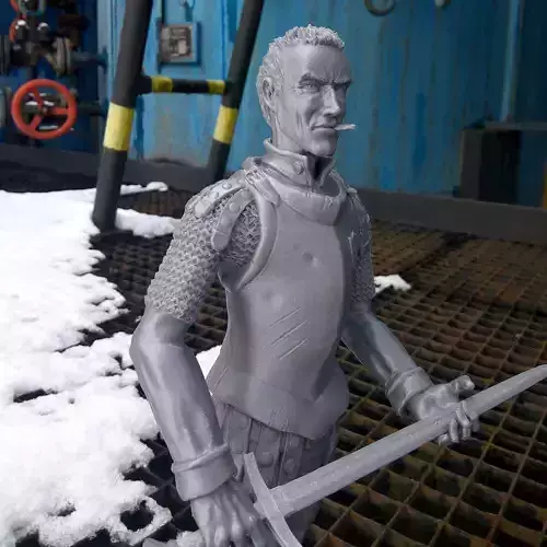 Samuel Vimes - Discworld - 3D print ready 3D print model Samuel Vimes - Discworld - 3D print ready 3D print model