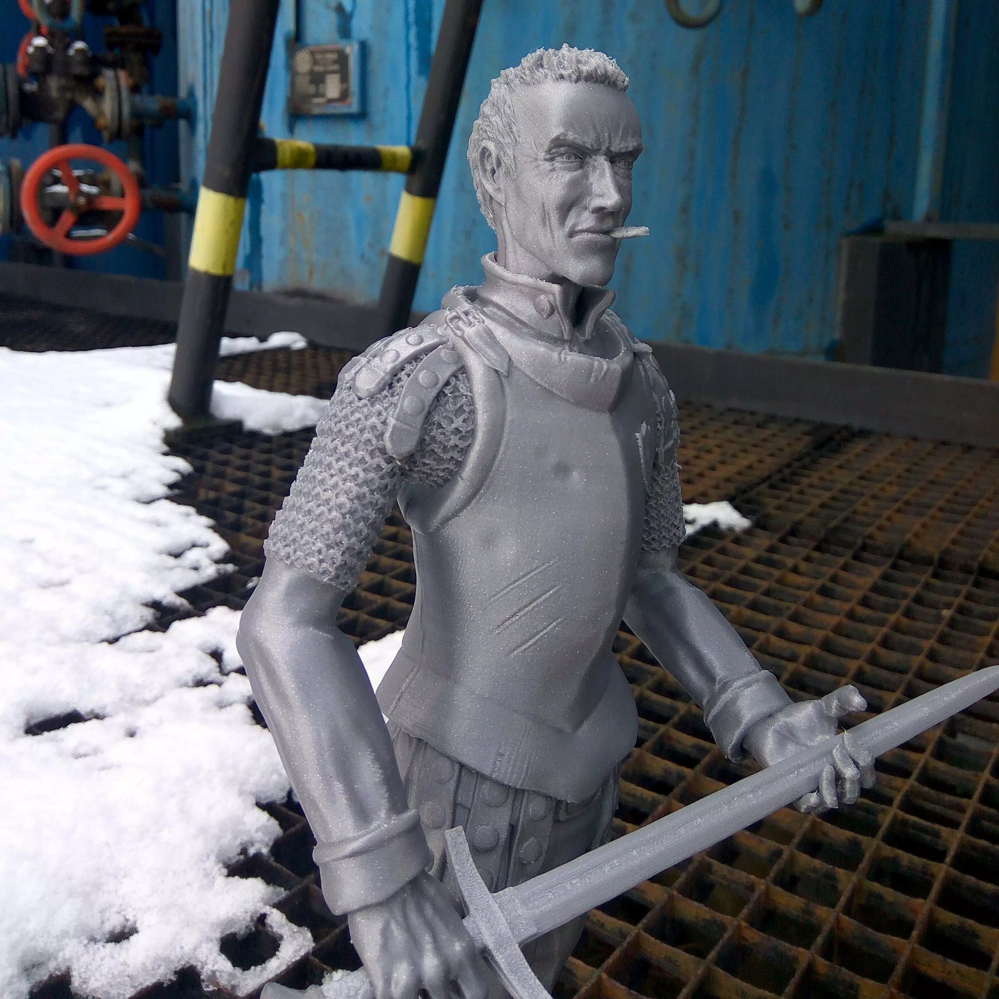 Samuel Vimes - Discworld - 3D print ready 3D print model_0
