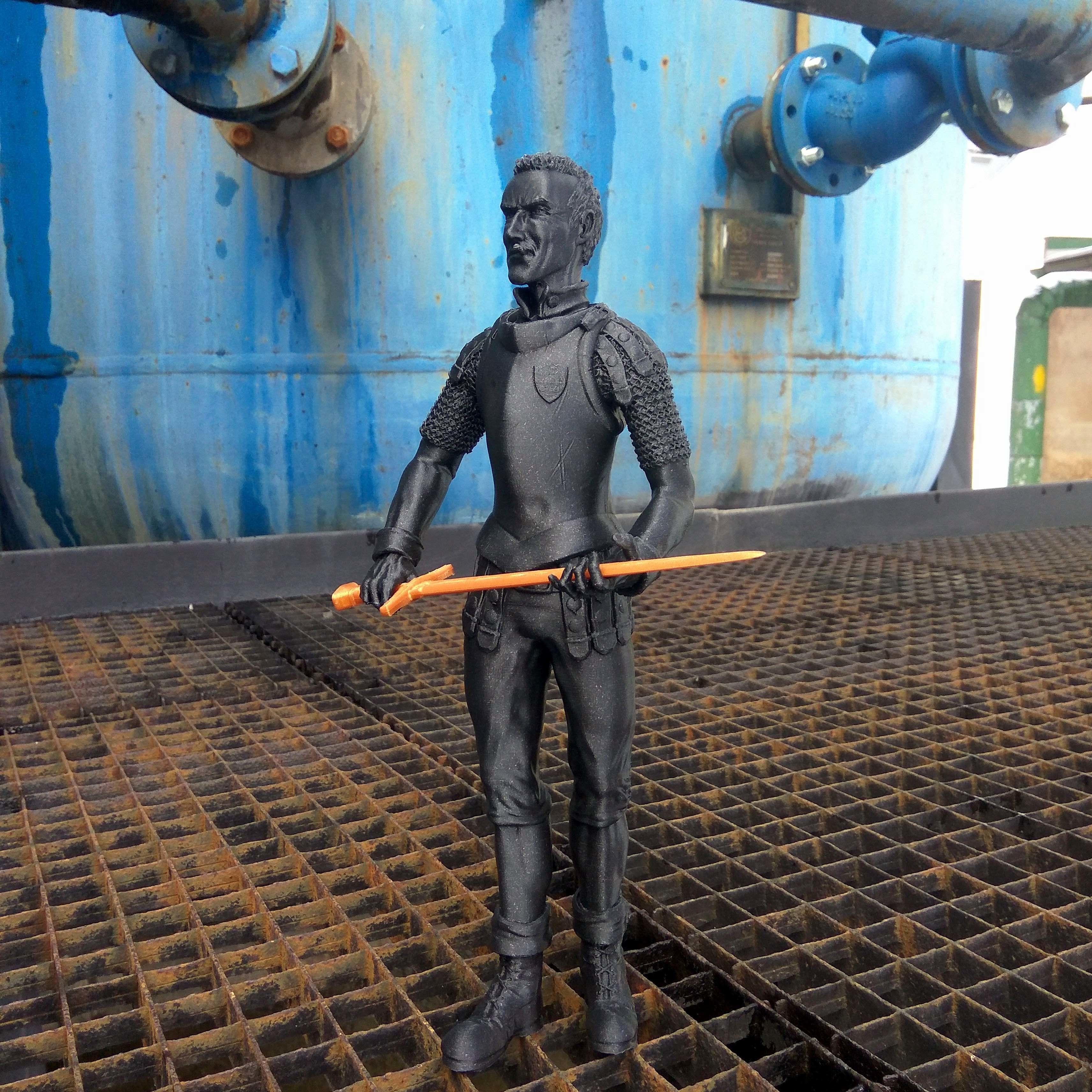 Samuel Vimes - Discworld - 3D print ready 3D print model_6
