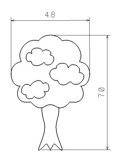 Simple tree 3D model_2