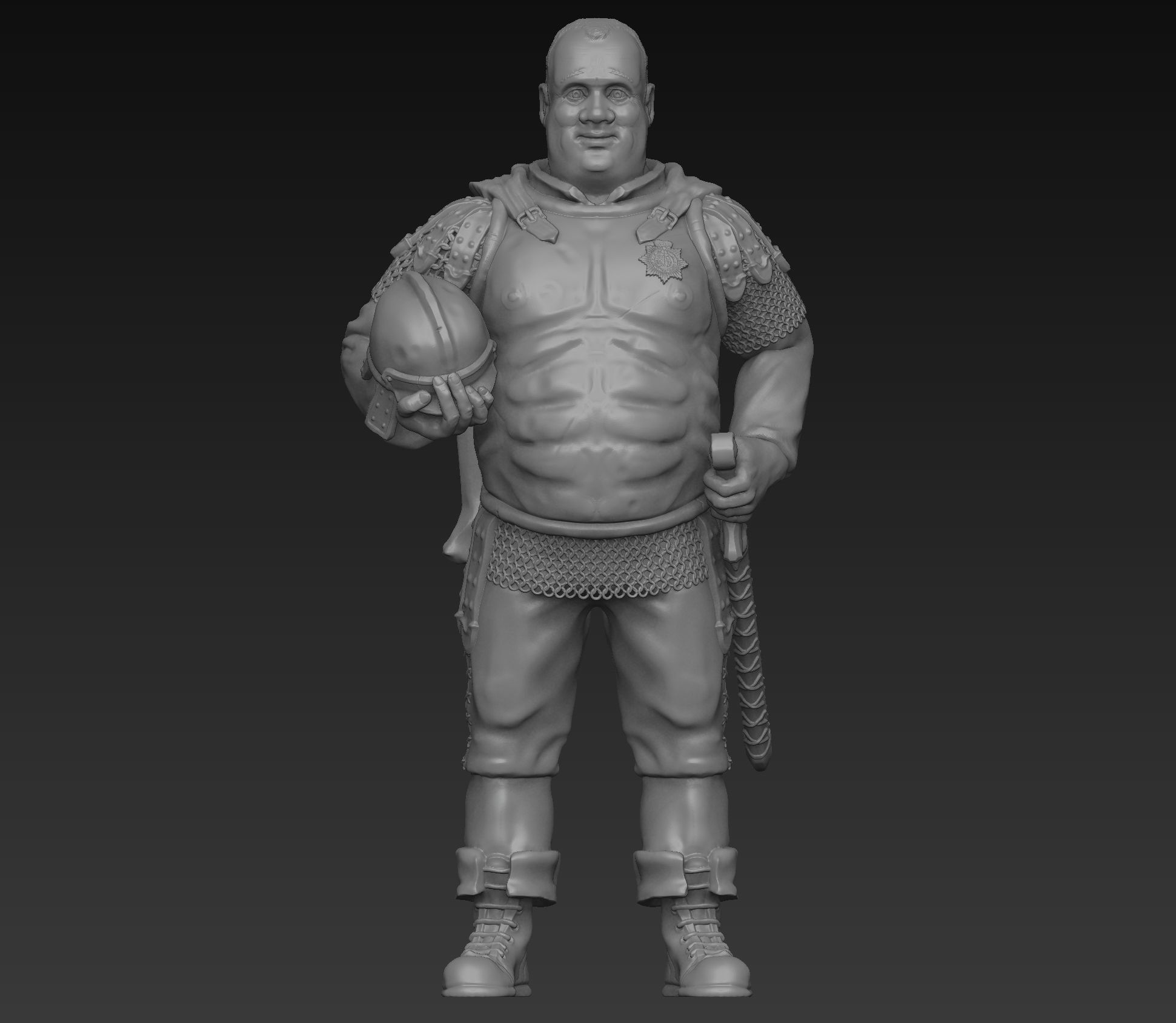 Fred Colon - Discworld - 3D print ready 3D print model_2
