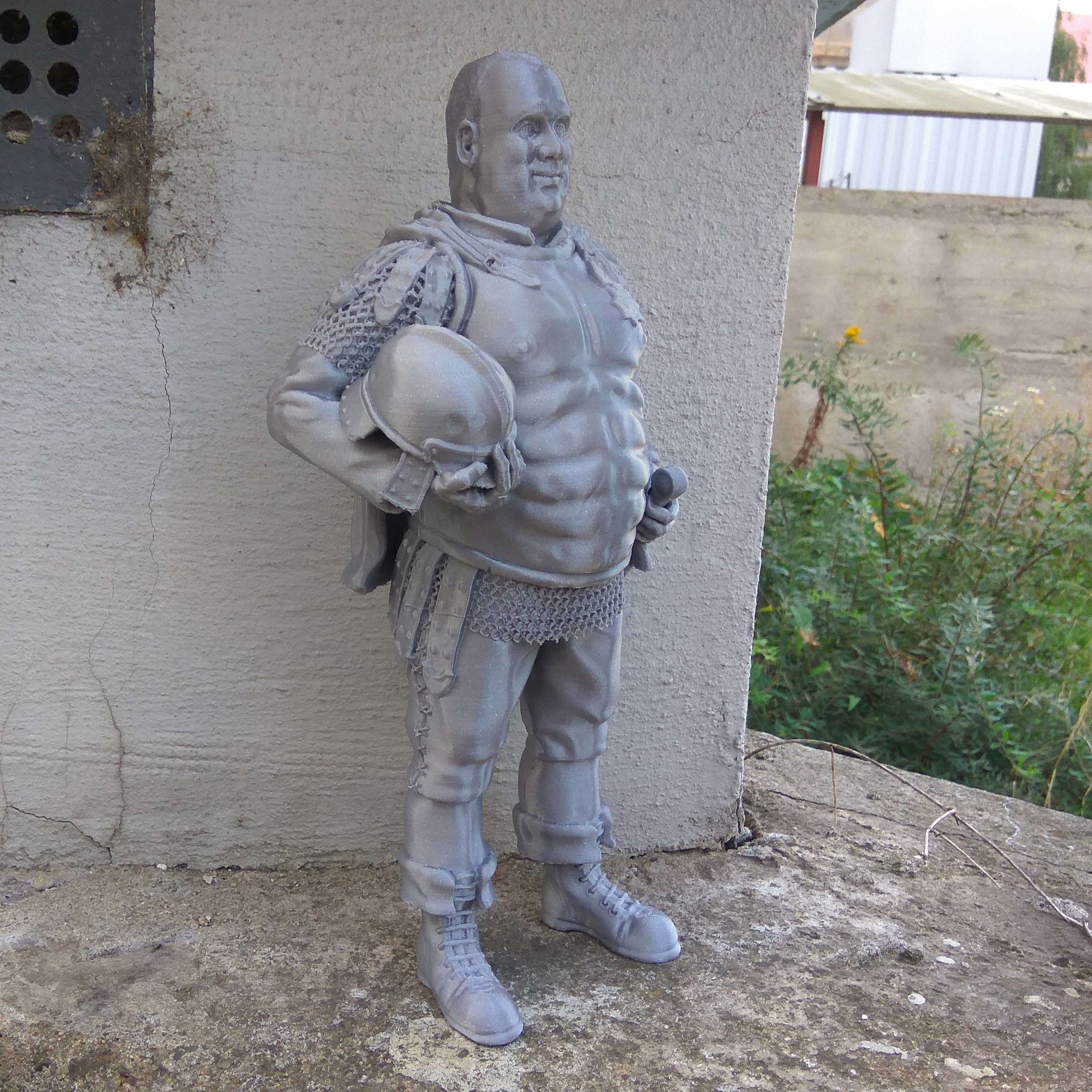 Fred Colon - Discworld - 3D print ready 3D print model_4