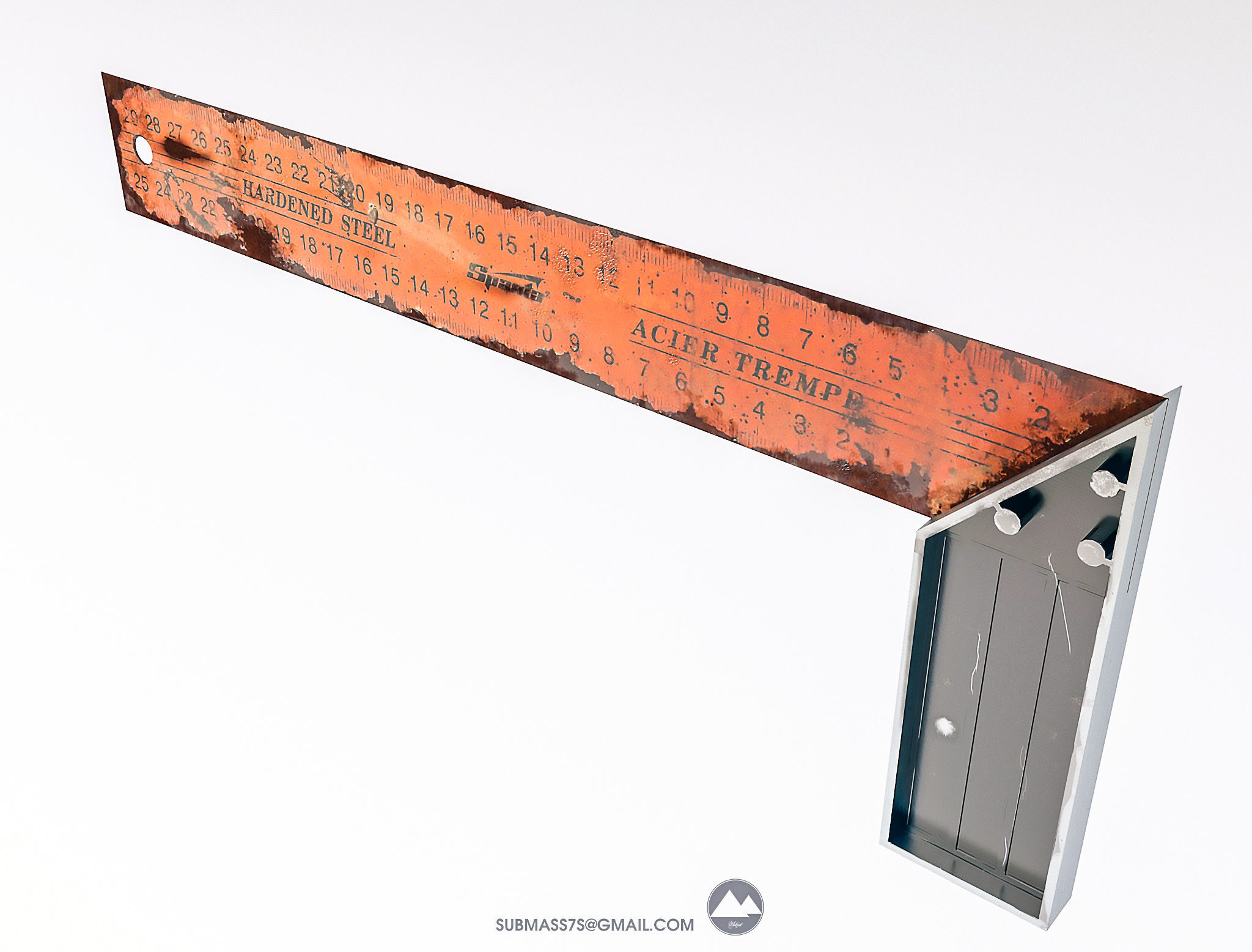 Elbow building  3d model Low-poly 3D model_0