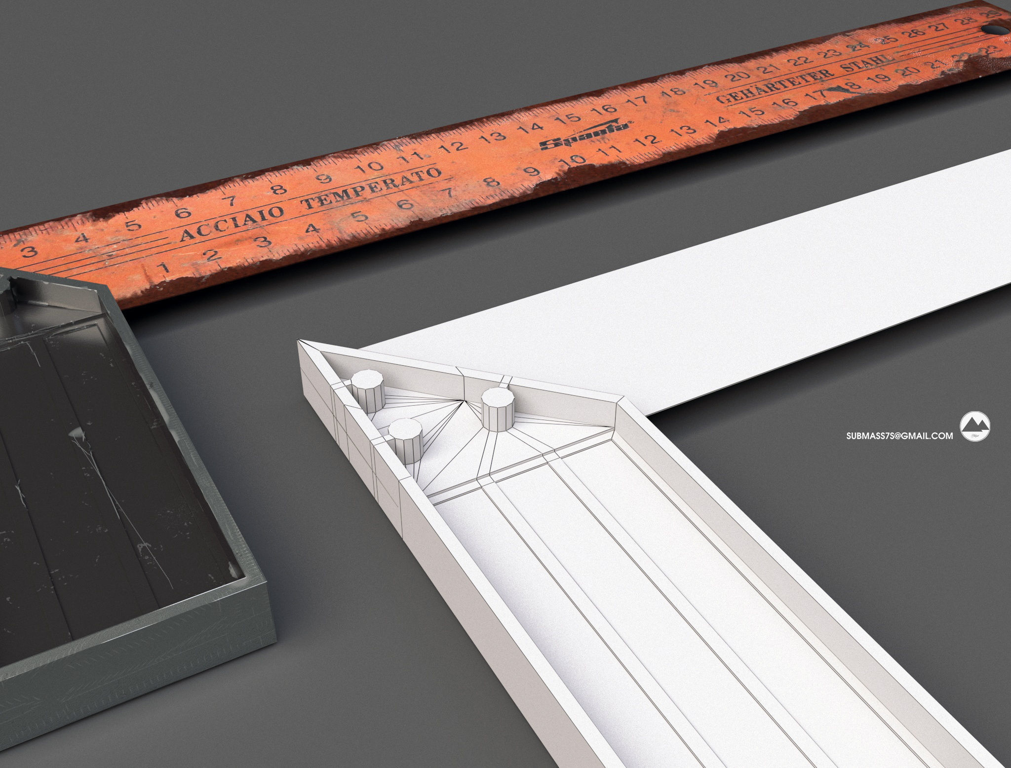 Elbow building  3d model Low-poly 3D model_9