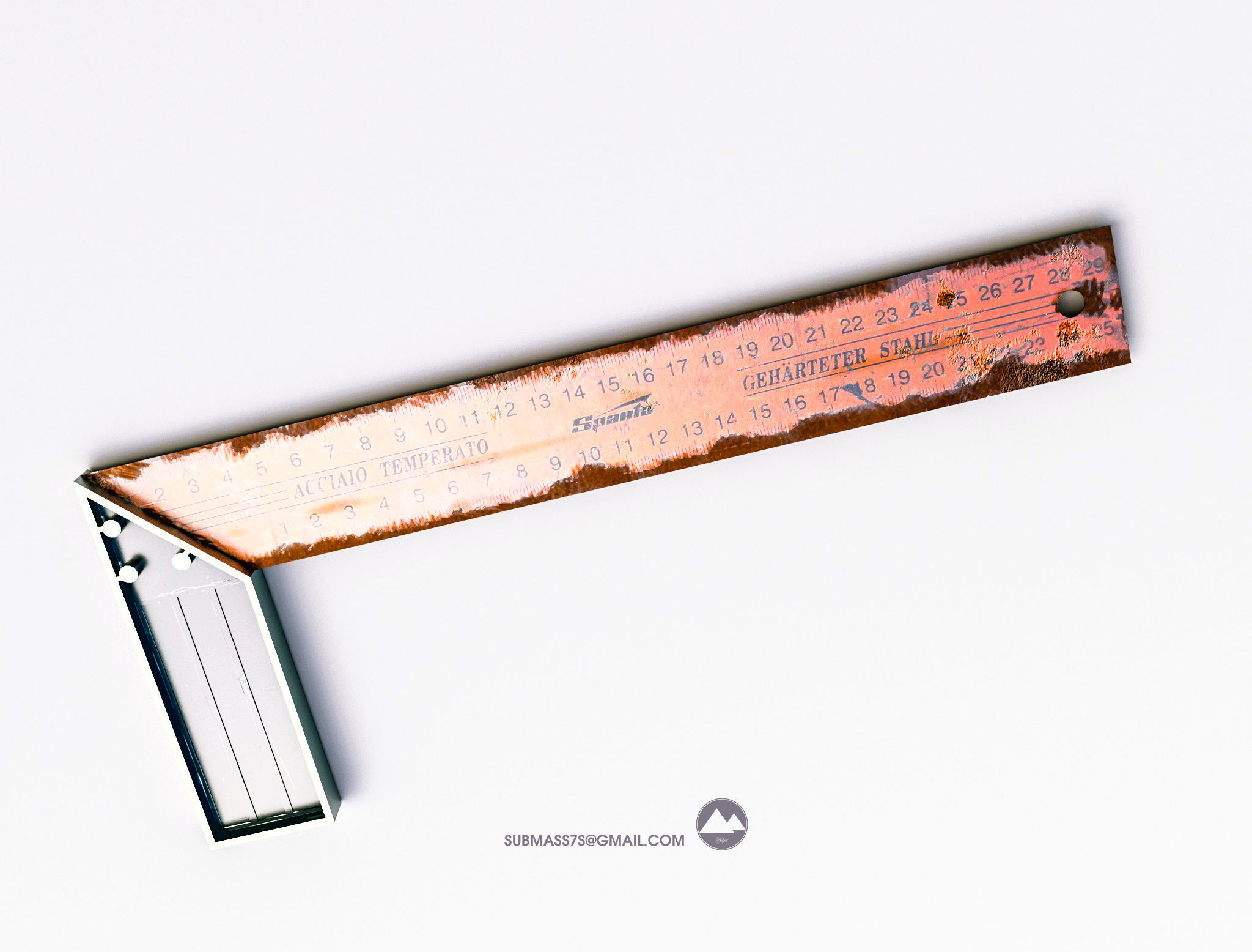 Elbow building  3d model Low-poly 3D model_4