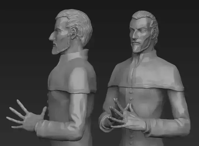 Havelock Vetinari - Discworld - 3D print ready 3D print model