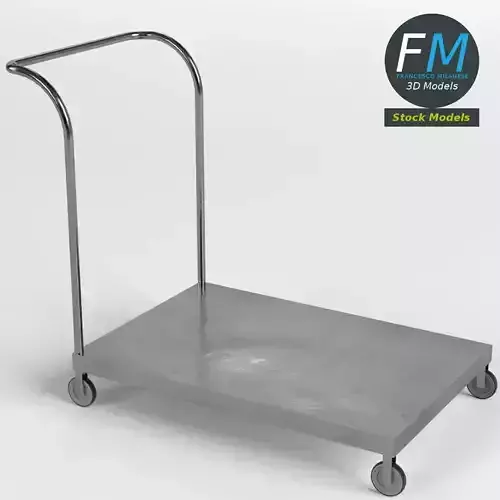 Platform trolley cart 1