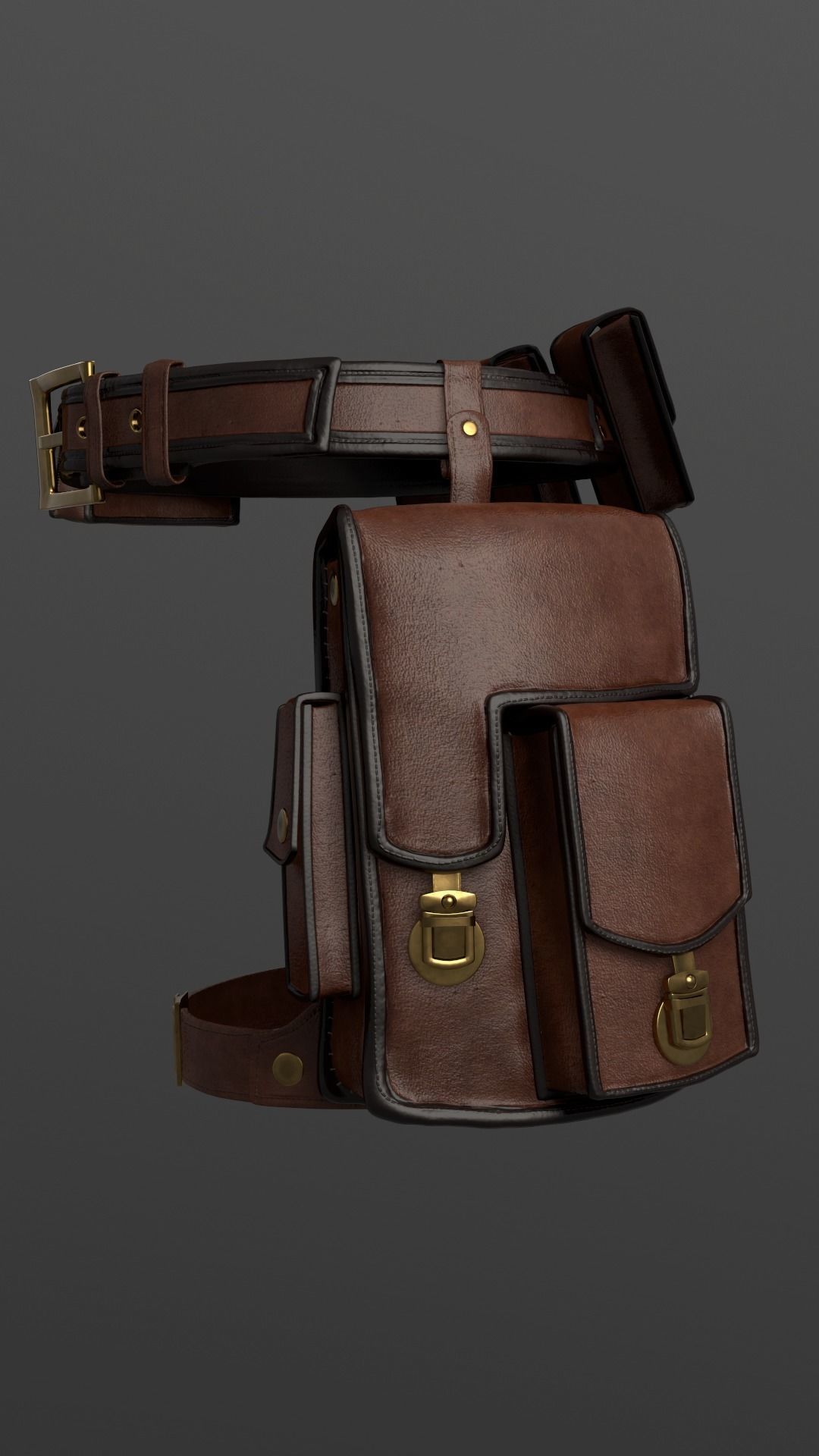 Bags set 3D model_18