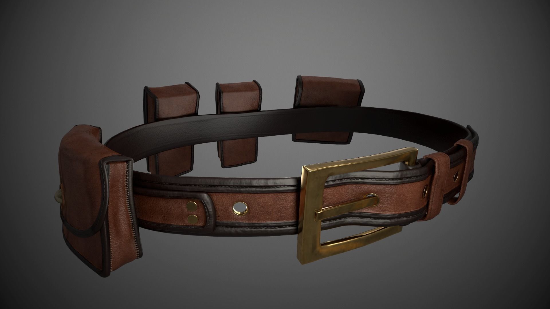 Bags set 3D model_13