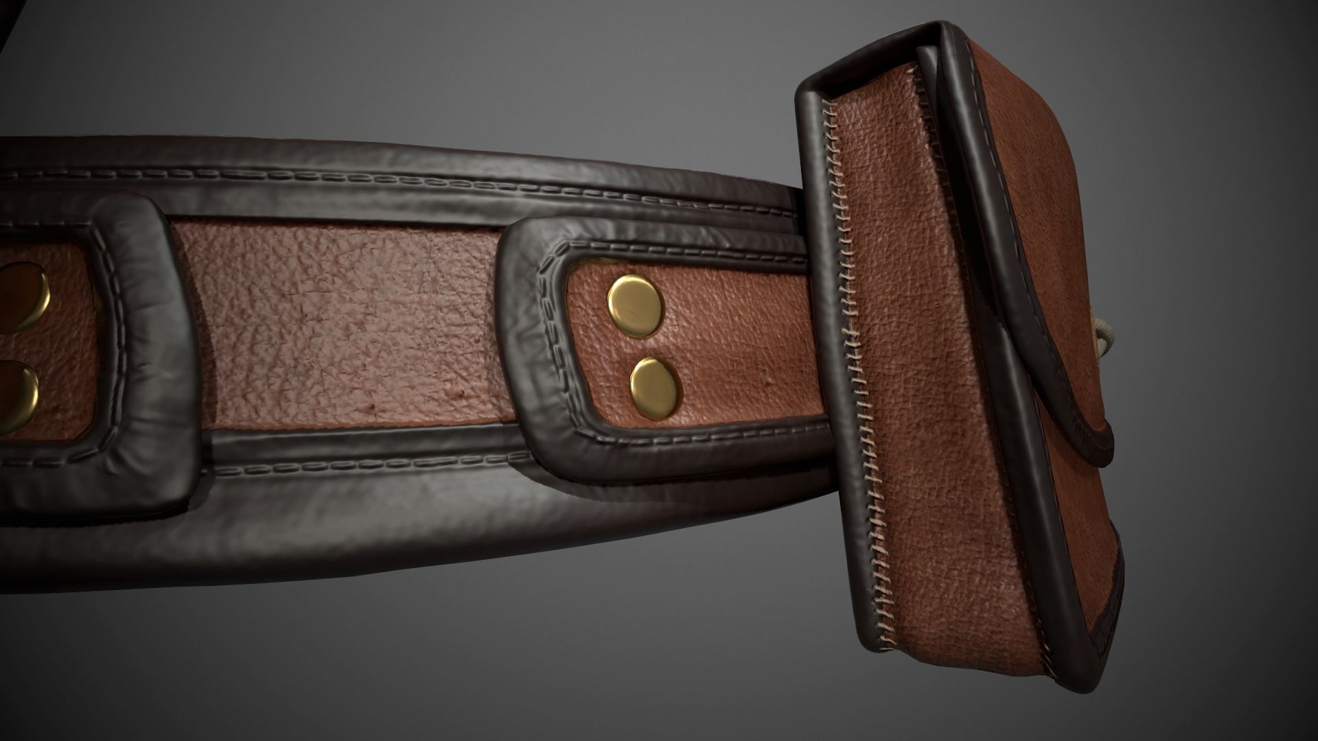 Bags set 3D model_11