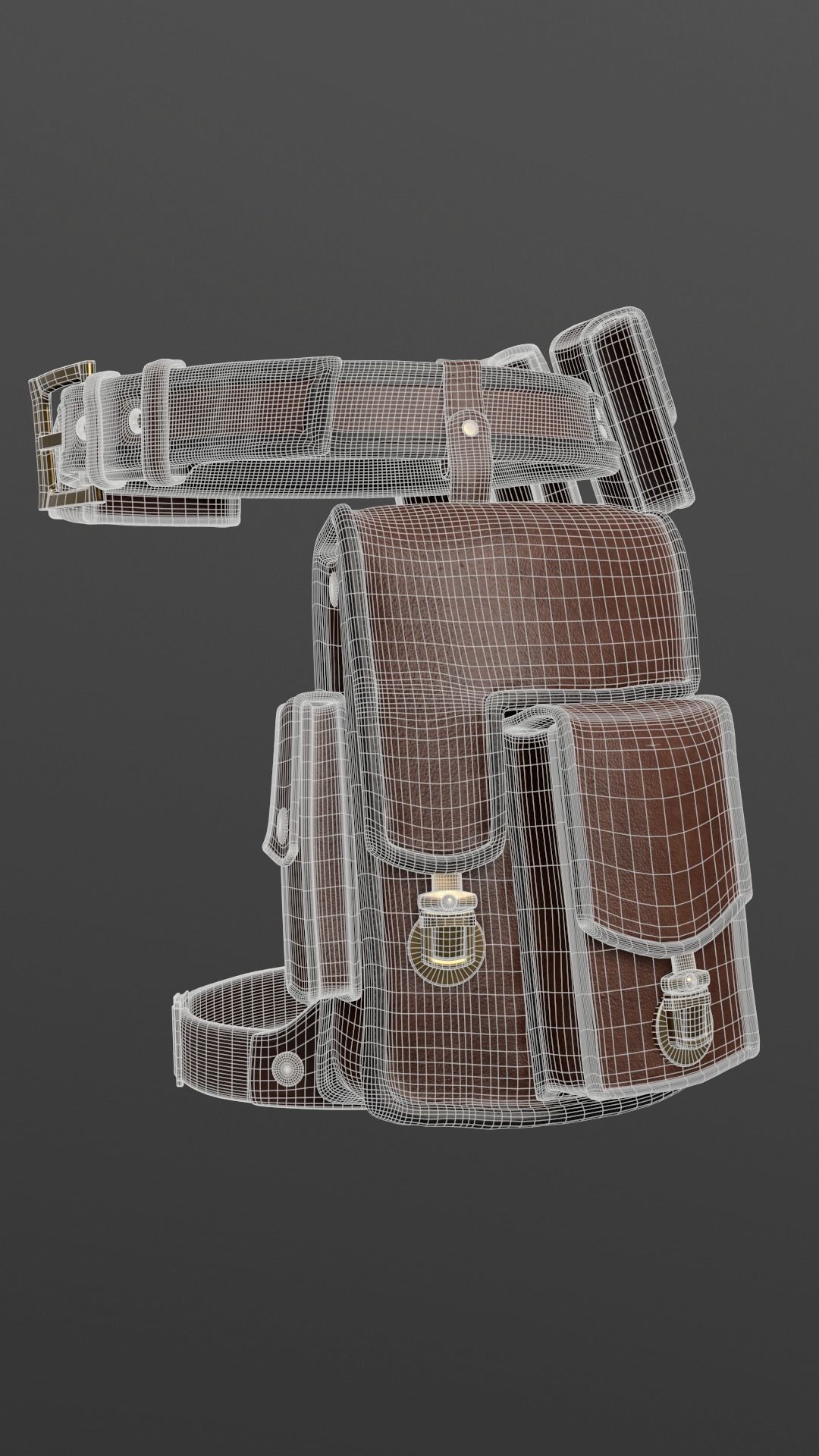 Bags set 3D model_20