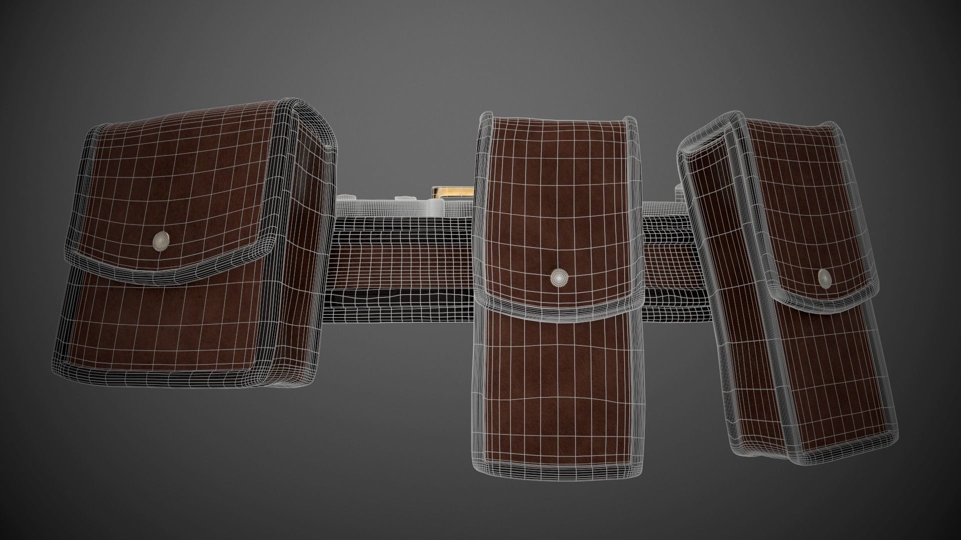 Bags set 3D model_16