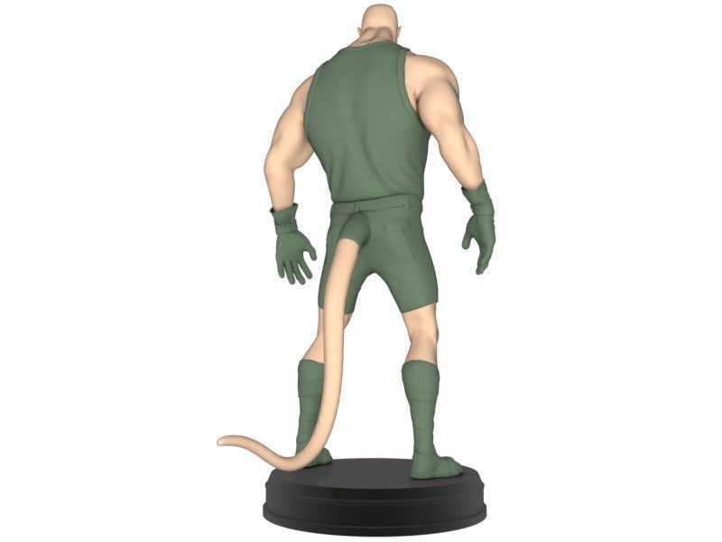 Satan boy Low-poly 3D model_4