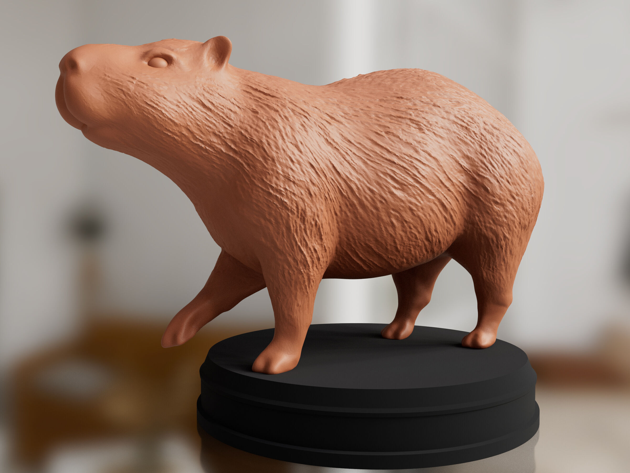 Capybara Printable 3D print model_5