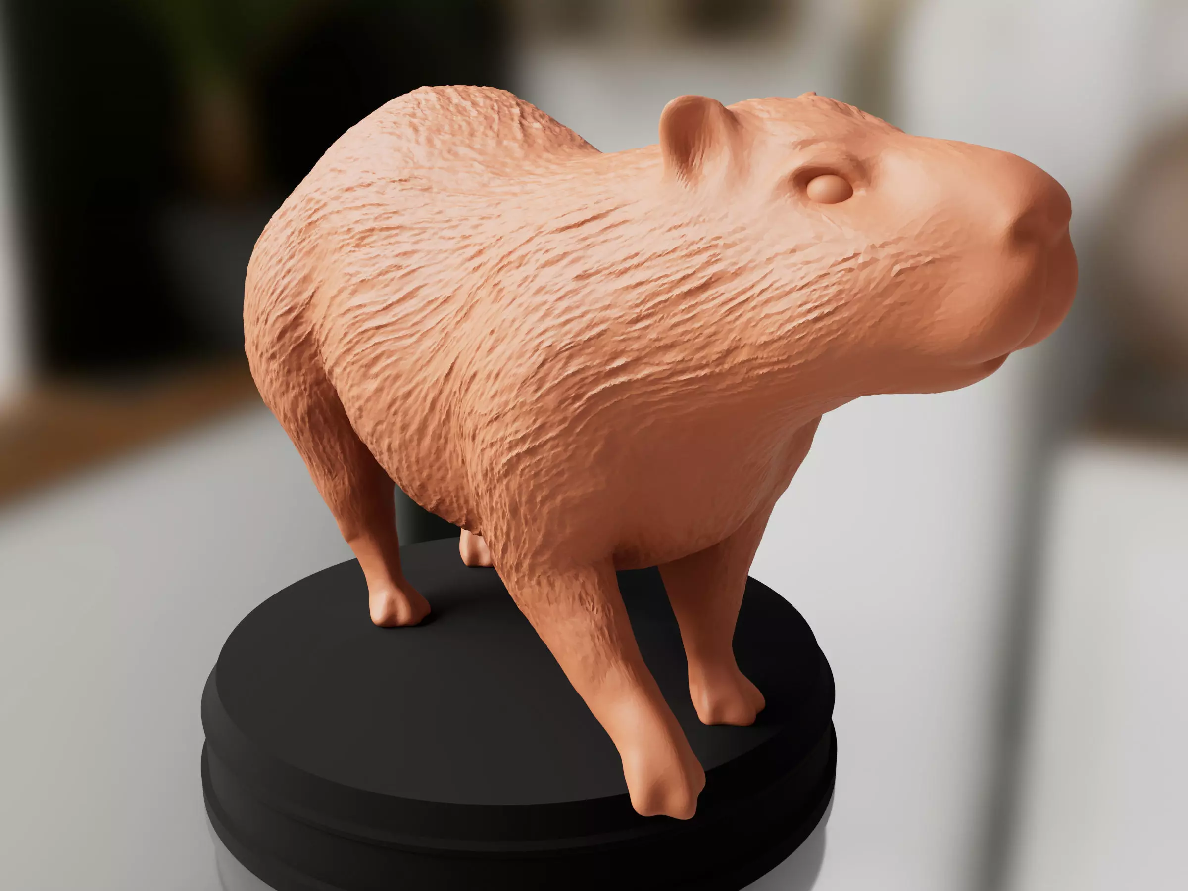 Capybara Printable 3D print model_0