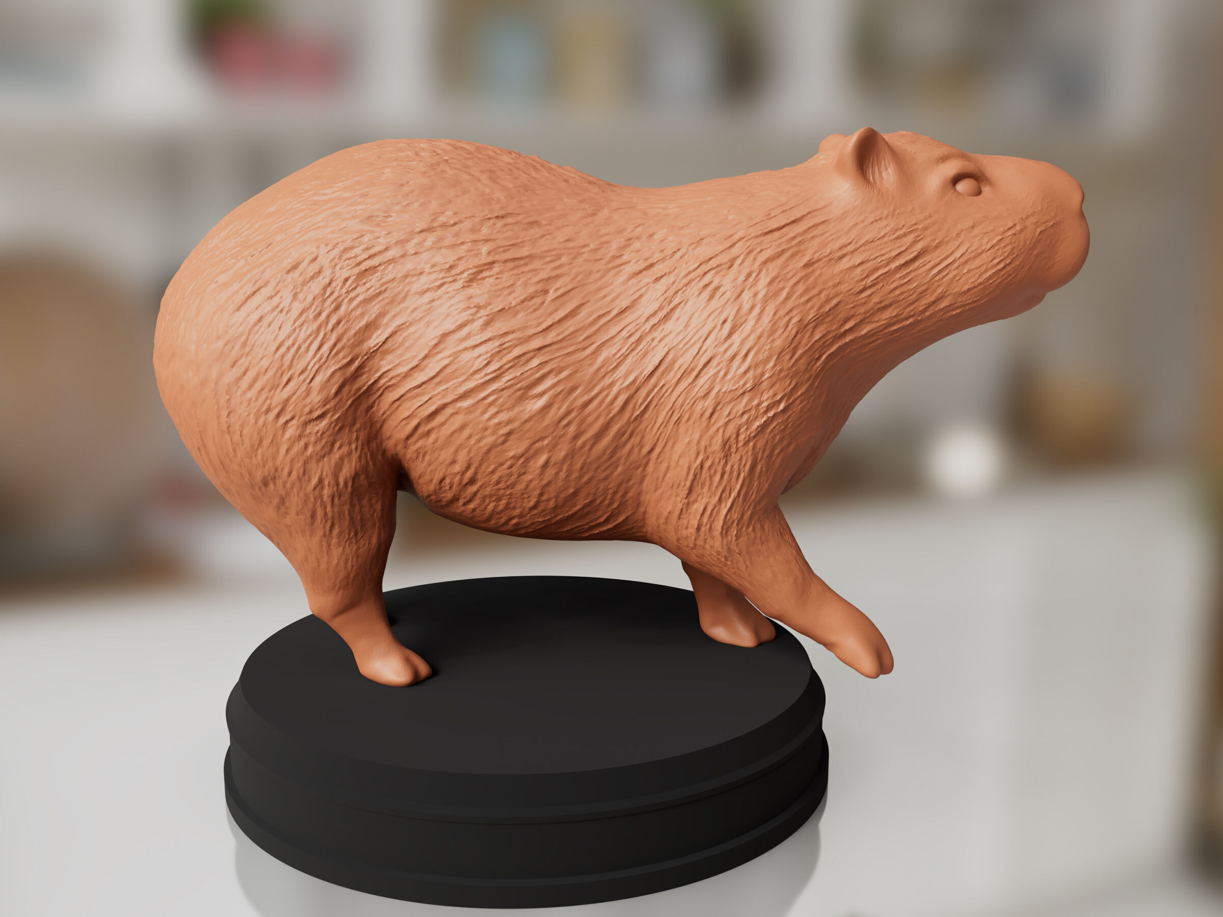 Capybara Printable 3D print model_2