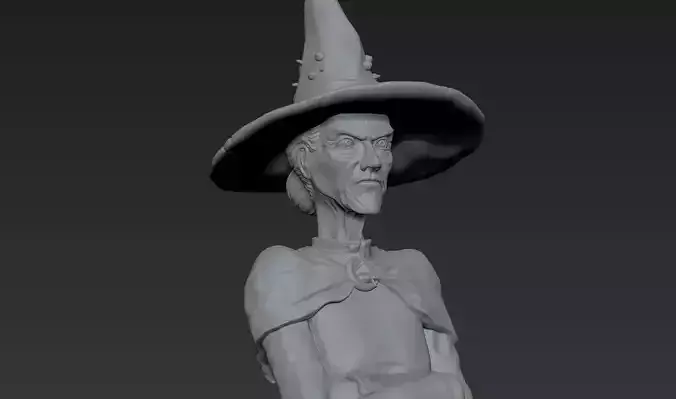 Granny Weatherwax - Discworld - 3D print ready 3D print model