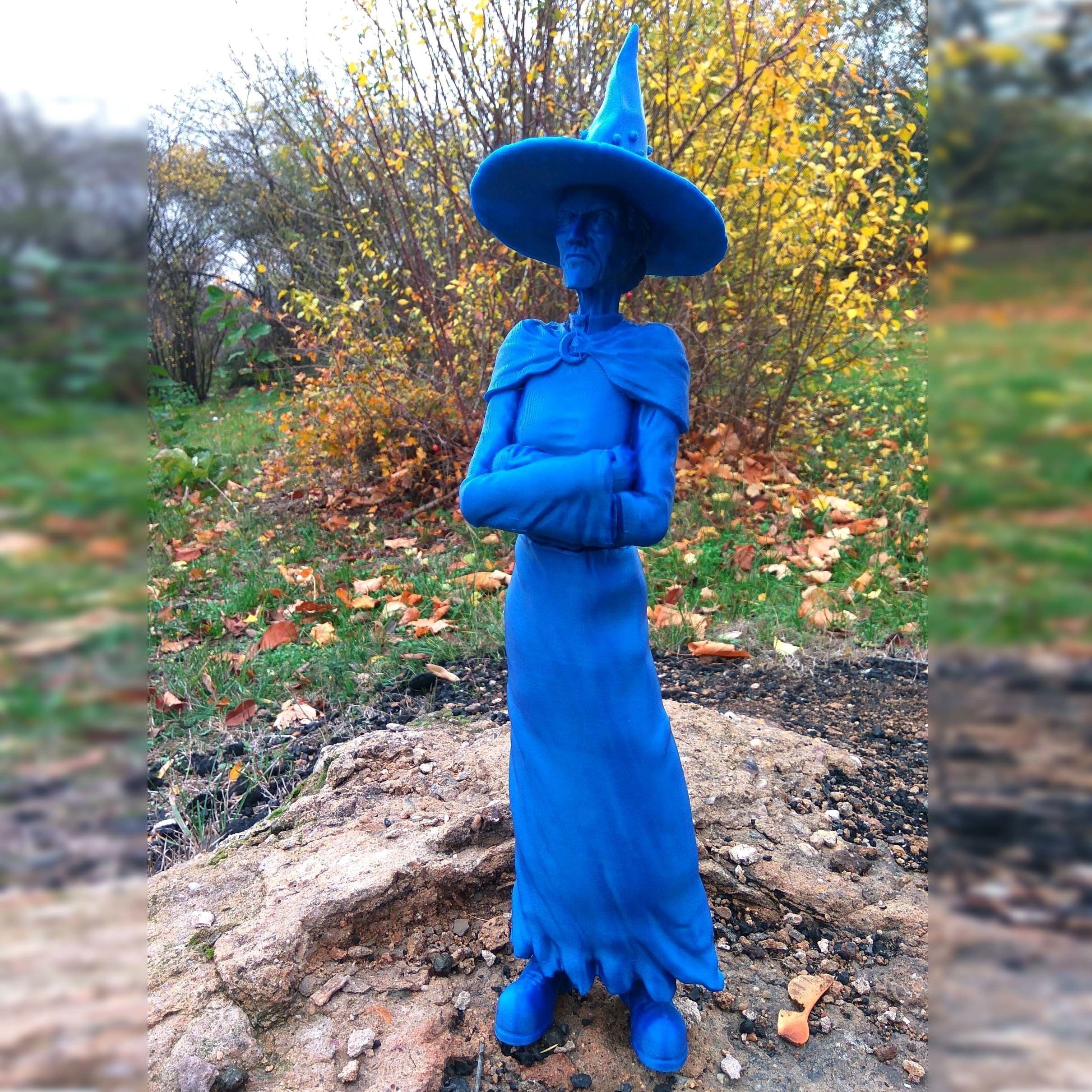 Granny Weatherwax - Discworld - 3D print ready 3D print model_7