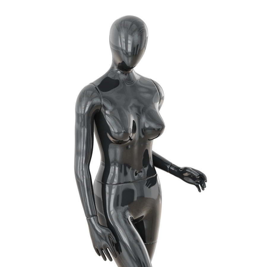 Abstract female mannequin 18 3D model_4