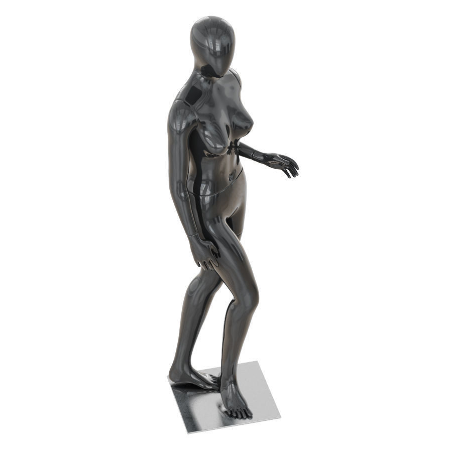 Abstract female mannequin 18 3D model_2