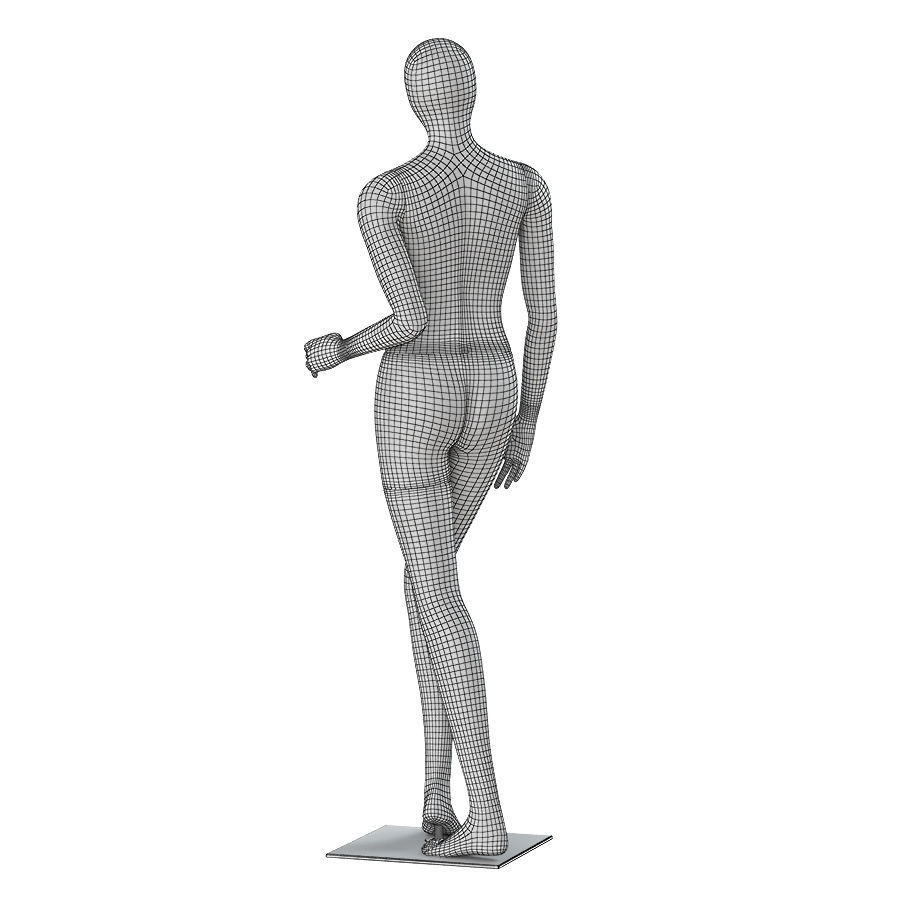 Abstract female mannequin 18 3D model_6
