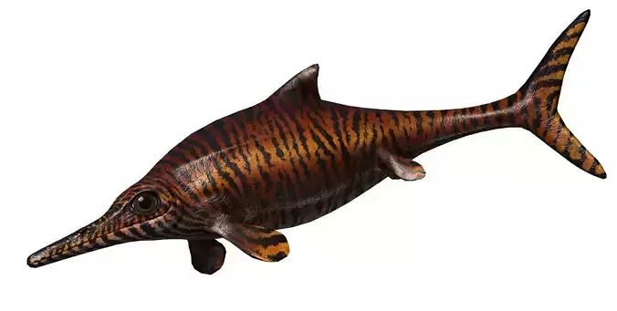 Ophthalmosaurus Asset Pack