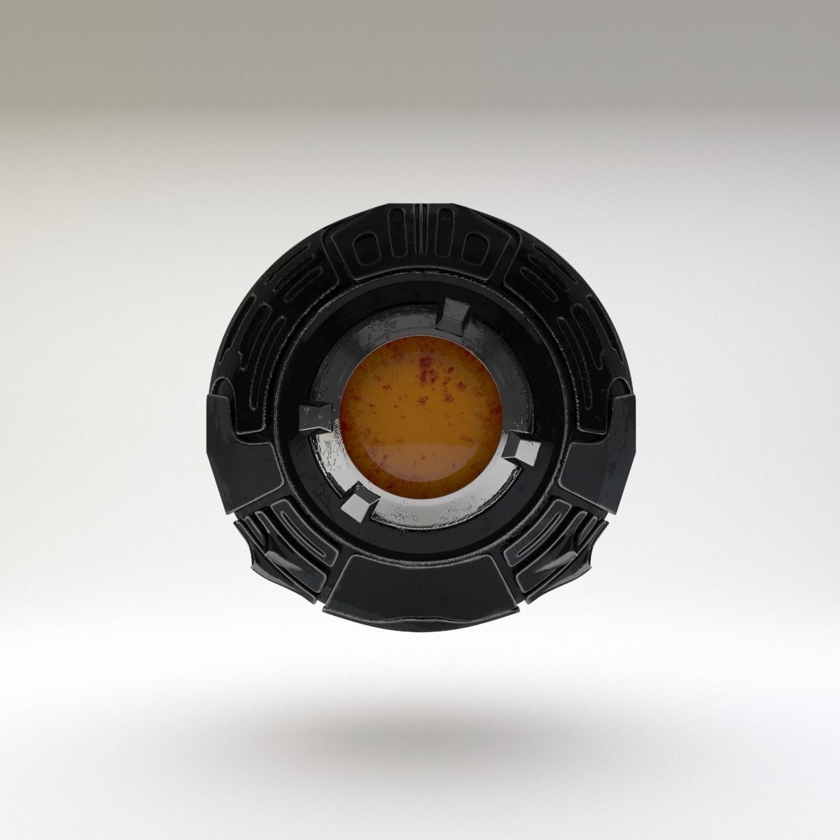 Police Probe 3D model_5