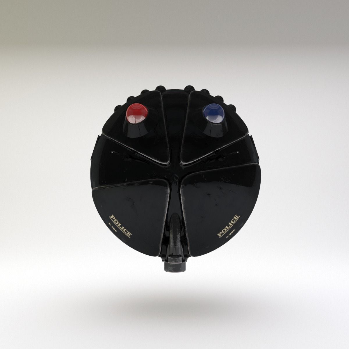 Police Probe 3D model_4