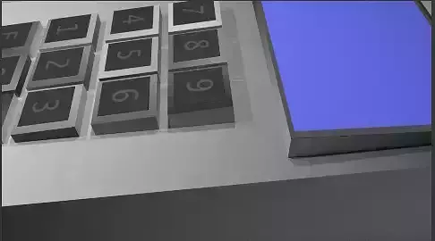 Pin-Treasor-box 3D-Model with display