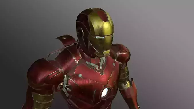 Iron man 3D model