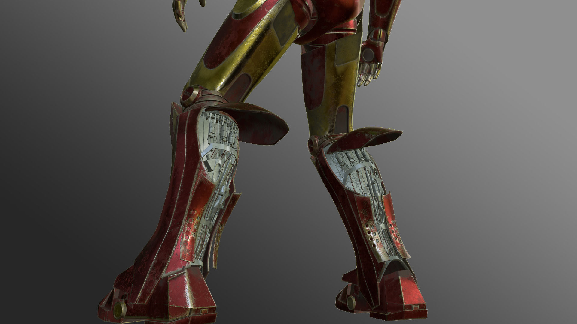 Iron man 3D model_5