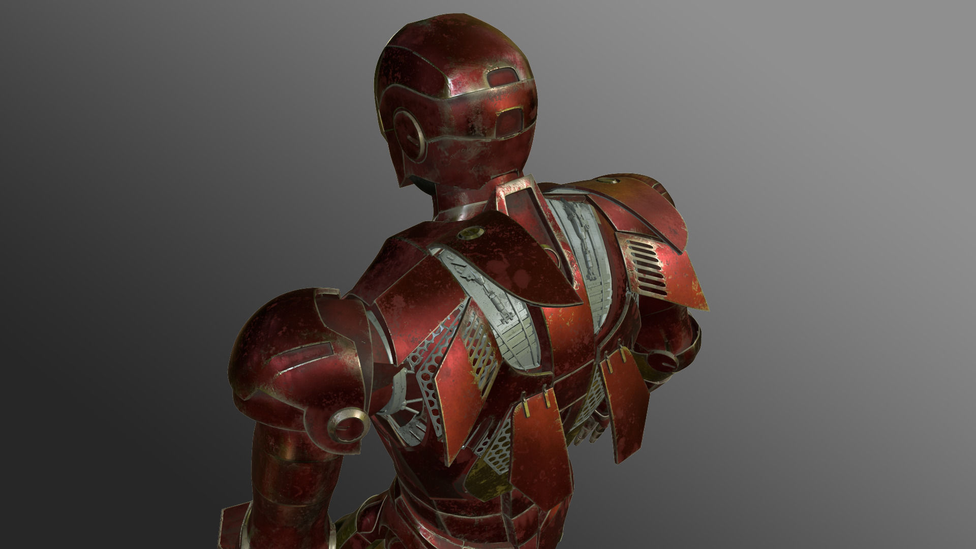Iron man 3D model_12