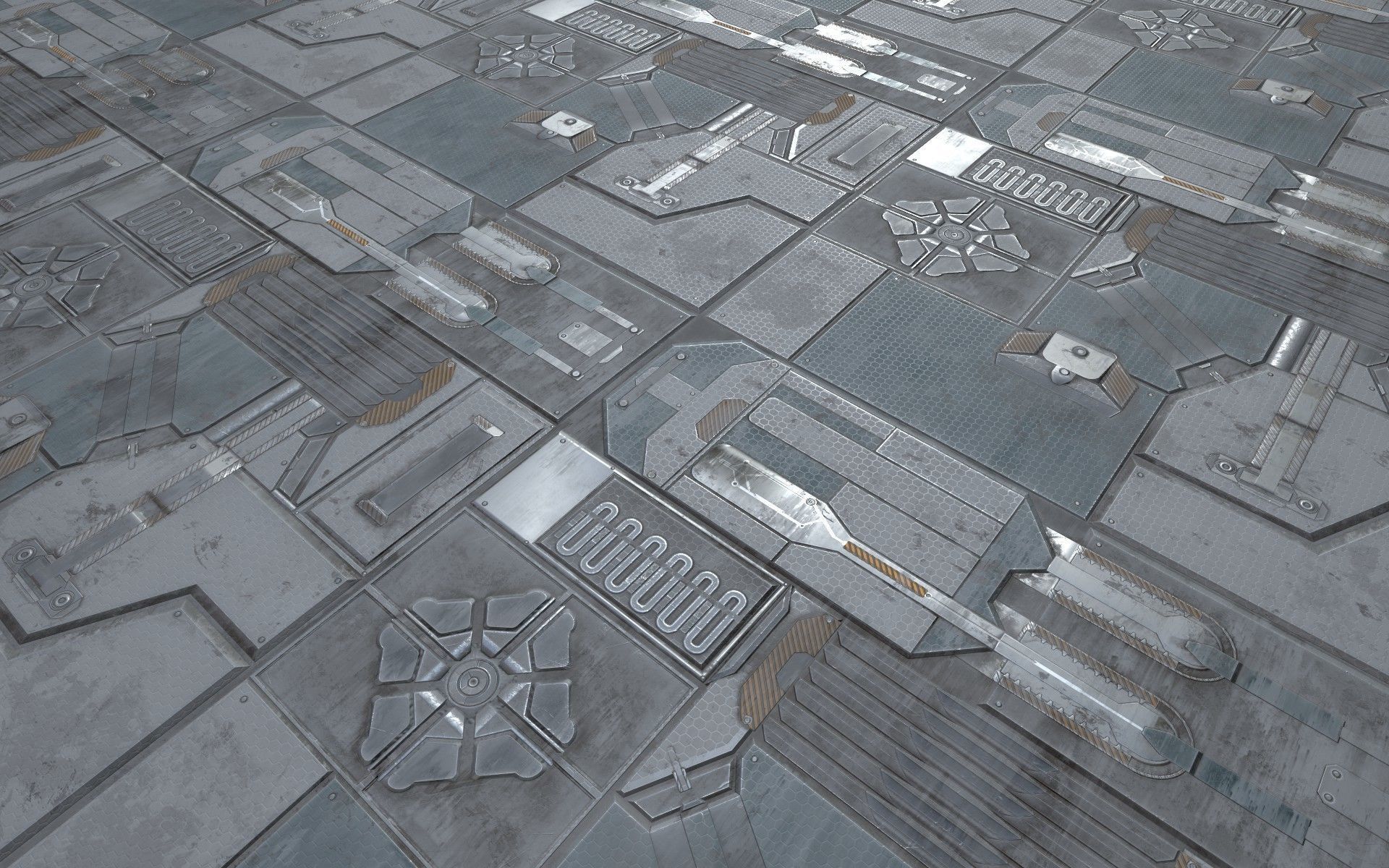 sci fi wall - pbr Texture_5