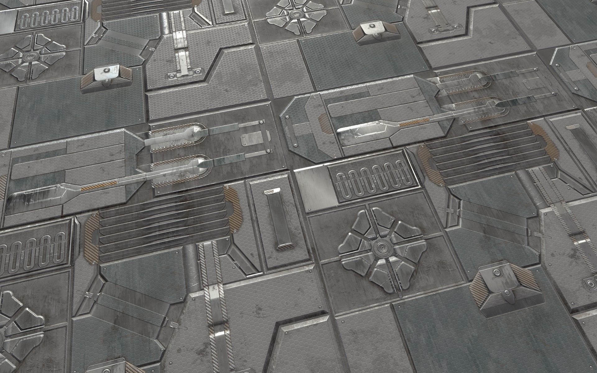 sci fi wall - pbr Texture_7