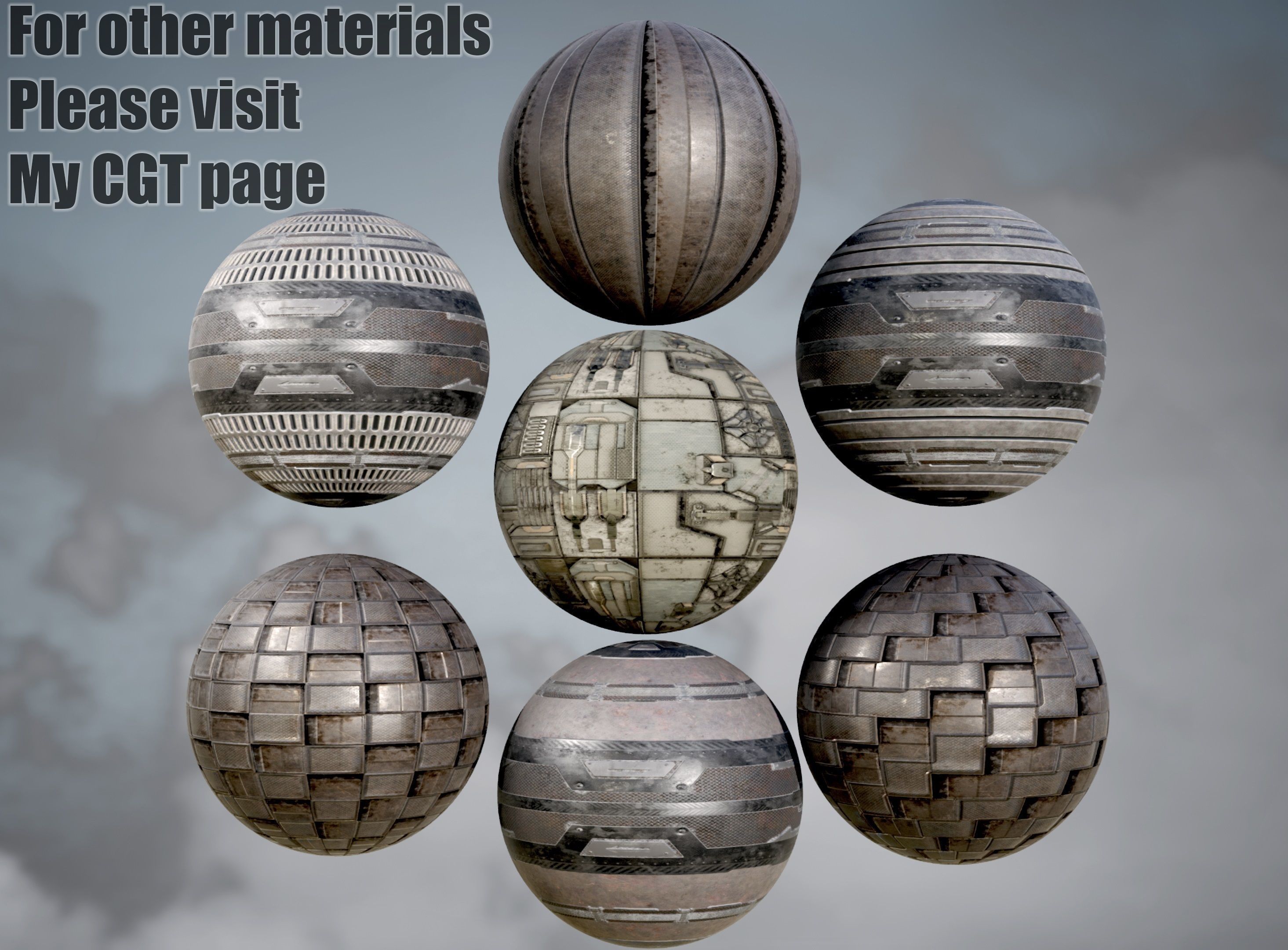 sci fi wall - pbr Texture_8