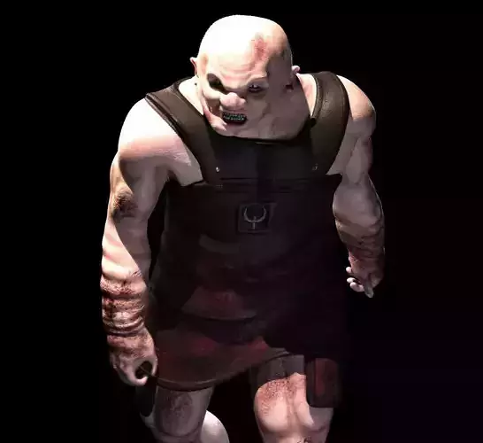 Quake Ogre 3D Zbrush