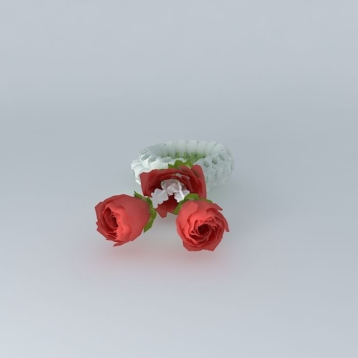 Puang Ma lai Dok Ma li Jasmine Garland Free 3D model_1