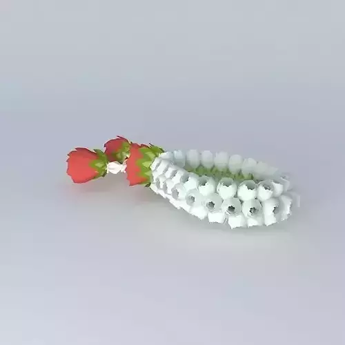 Puang Ma lai Dok Ma li Jasmine Garland Free 3D model