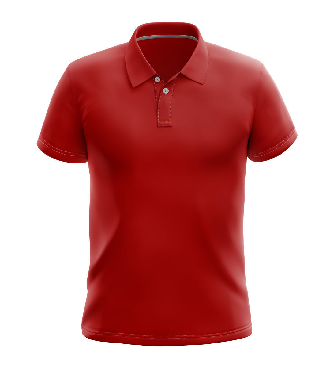 Polo t shirt 3D model_7