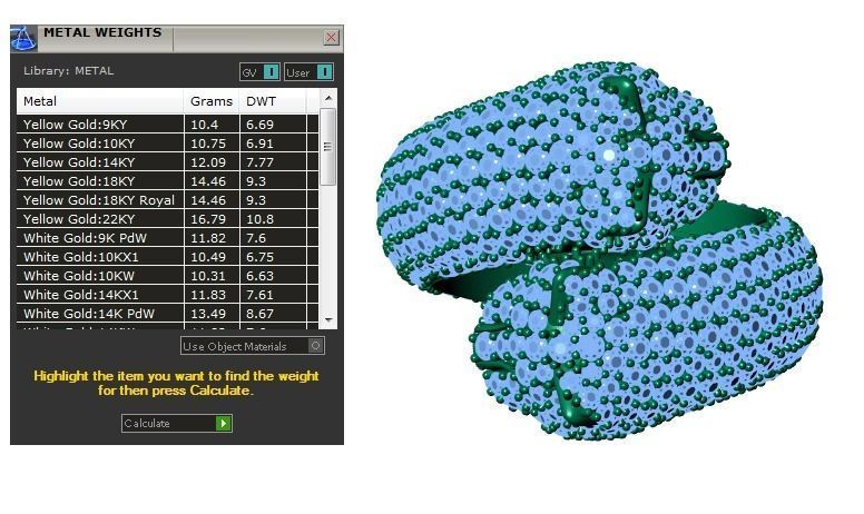 diamond Ring model 3D print model_4